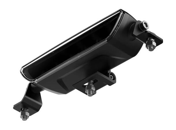 OZZ XB1 8" fjernlys ledbar u/posisjonslys Sort hus 