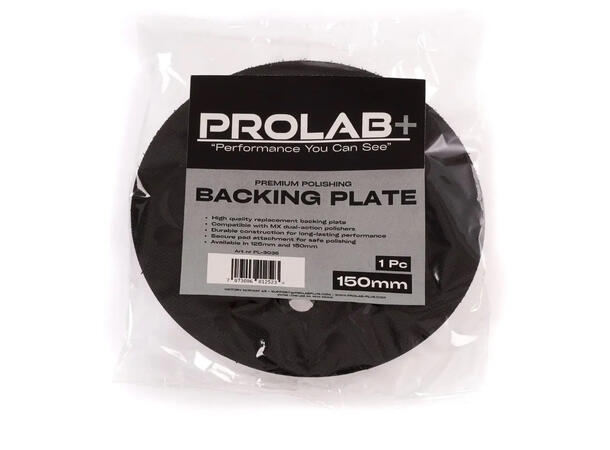 Prolab+ MX bakplate 150mm Reserve bakplate til MX poleringsmaskin 