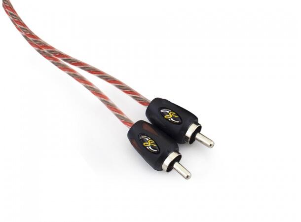 Stinger - Signalkabel 3,5m 4000 Serien, 2 kanaler RCA, BULK 