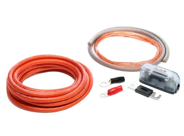 Audio System 35mm² strømkabelsett Tysk kvalitet, OFC, Mini ANL sikring 