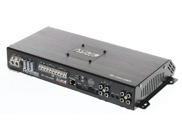 Audio System 4 kanals forsterker med DSP 4 x 110 Watt RMS, BT 