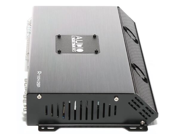 Audio System 4 kanals forsterker med DSP 4 x 110 Watt RMS, BT 