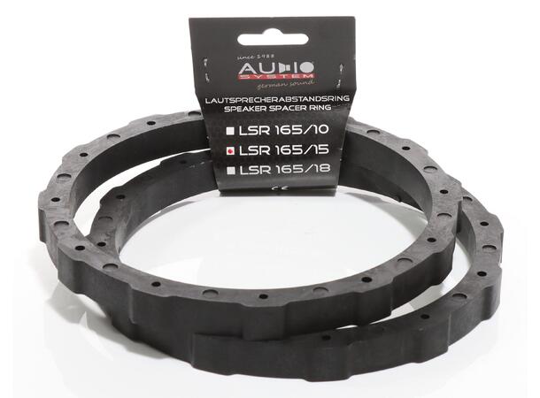Audio System LSR165/15 - avstandsringer 15mm 6.5" (16,5 cm) 