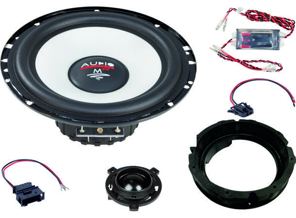 Audio System MFIT VW GOLF 6 - høyttalere 90 W Plug & Play komponentsystem 