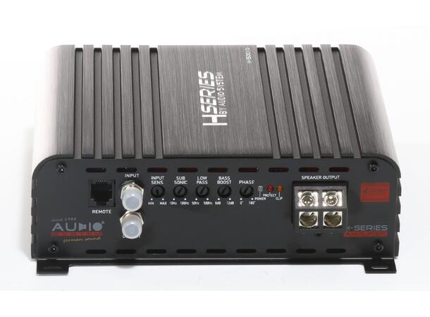 Audio System mono forsterker 1x1500 Watt RMS @ 1 Ohm 