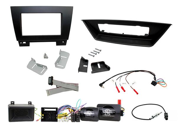 Connects2 Komplett monteringskit 2-DIN BMW X1 E84 2009-2015 