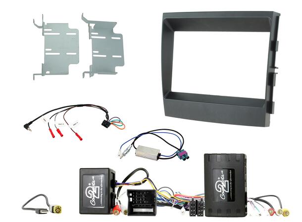 Connects2 Komplett monteringskit 2-DIN Panamera(2009-2016) m/aktiv system(MOST) 