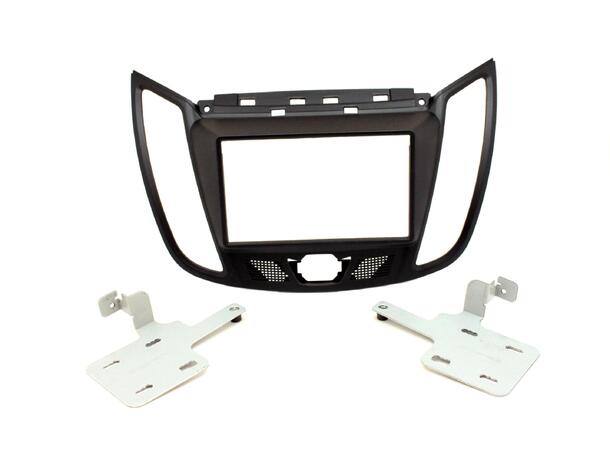 Connects 2 Premium monteringsramme 2-DIN C-Max/Kuga (2011-2018) Sort 