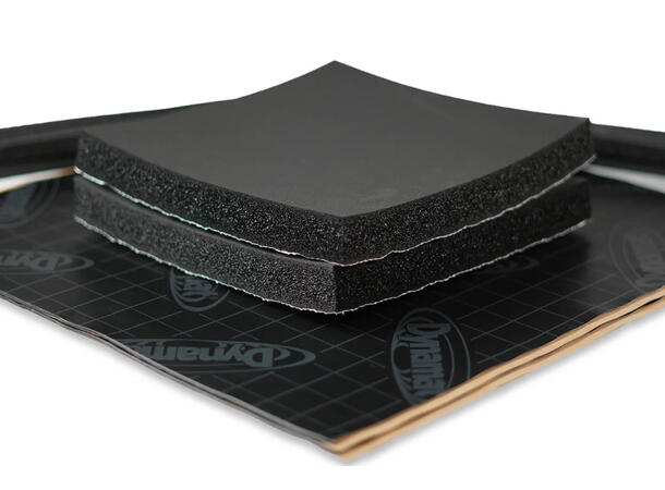 Dynamat PRO Speaker kit Xtreme + Back Wave CCF + Ring Strips 