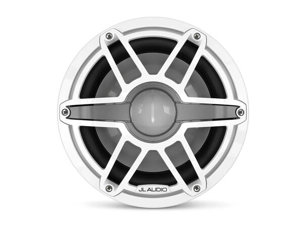 JL Audio M6-10W-S-GwGw-4 subwoofer 10" for kabinett 4ohm hvit sportsgrill 