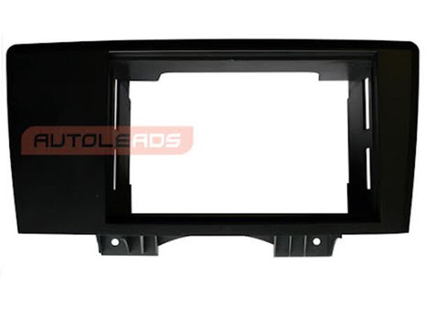 Monteringsramme 2-DIN V70/S60/XC70 2001-2004, Sort 