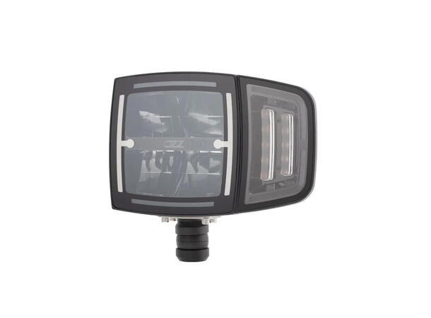 OZZ LED brøytelys h/v 4 LED nærlys,fjernlys m/varme 
