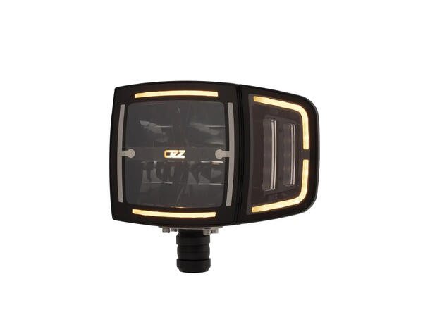 OZZ LED brøytelys h/v 4 LED nærlys,fjernlys m/varme 
