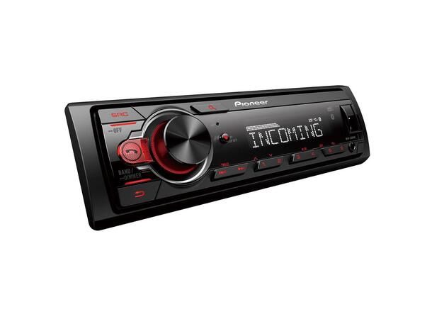 Pioneer MVH-330DAB | 1-DIN bilradio med DAB+ og Bluetooth