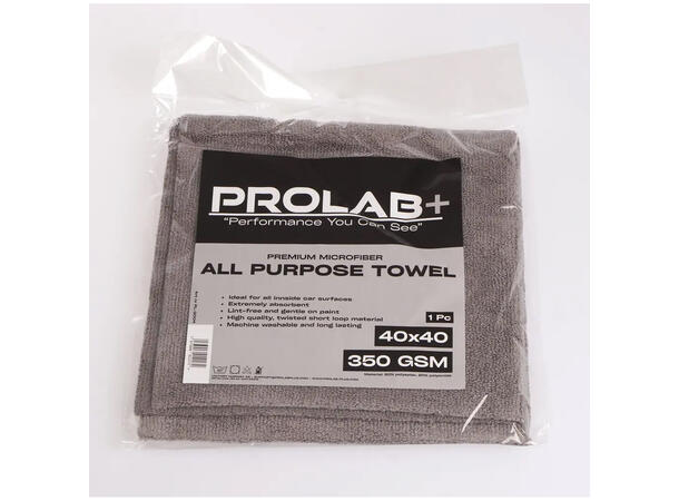 Prolab+ All purpose towel 350 GSM, 40x40 