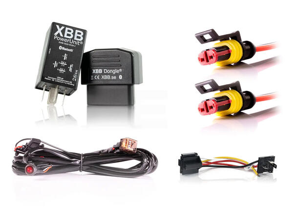 XBB styrestrømspakke,  plug and play Pakke med 2 x Superseal kontakter 