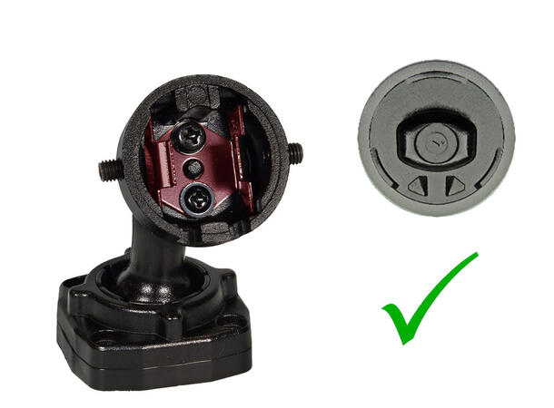 Alpine KTE-DME-BCRA1 - speilfeste for DME-R1200 VW T5 Crafter 1 TGE -22 