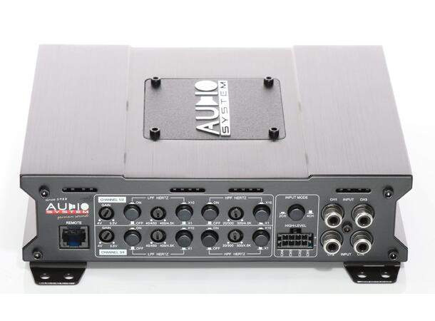 Audio System 4 kanals forsterker 4x80 Watt RMS, 2 x 300 Watt RMS@4 ohm 