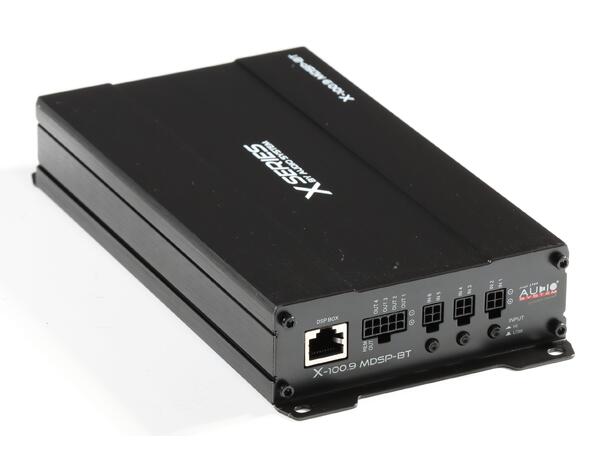 Audio System 9 kanals DSP forsterker 8x100W + 1x30W, BT, 24 volt 