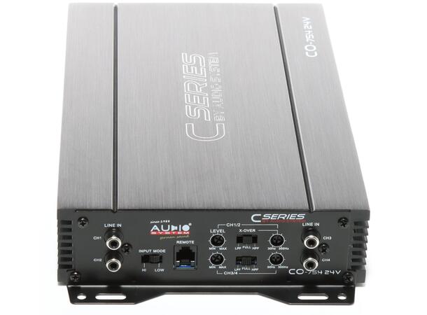 Audio System CO754-24V 4x75 Watt RMS, 24 Volt 