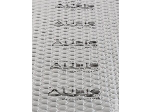 Audio System "Alubutyl 1500" Dempematte med forsterket aluminium 