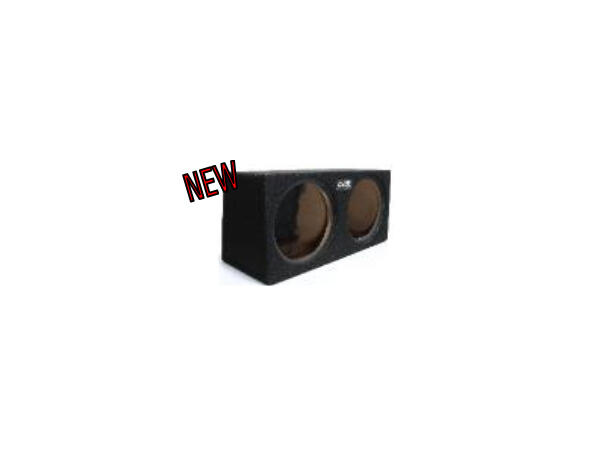 Audio System dobbel 12" basskasse Tom lukket basskasse på 2x29 liter 