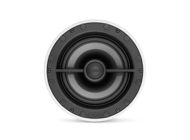 JL Audio M6-770x-L-GwSw - høyttaler 7,7" coaxial med HVIT Luxe grill 