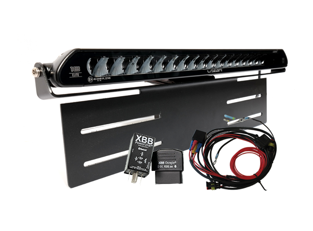 Lazer Linear 18 ELITE lyspakke med XBB | Skiltmontering