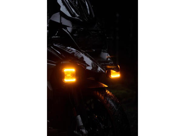 OZZ SQR 3" LED fjernlys 3500 lumen | Sort