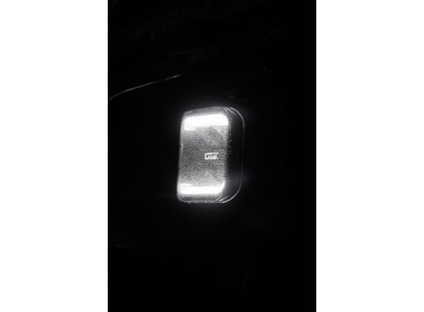 OZZ SQR 3" LED fjernlys 3500 lumen | Sort