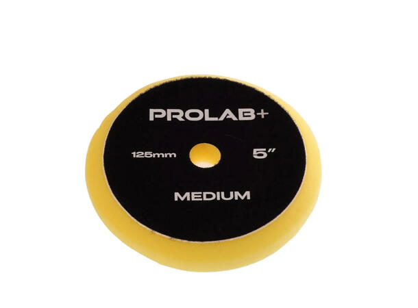 Prolab+ Medium polishing pad Passer til 125mm bakplate, Medium pute 