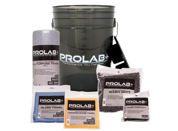 Prolab+ Tilbehørs pakke Alt du trenger for en bilvask 