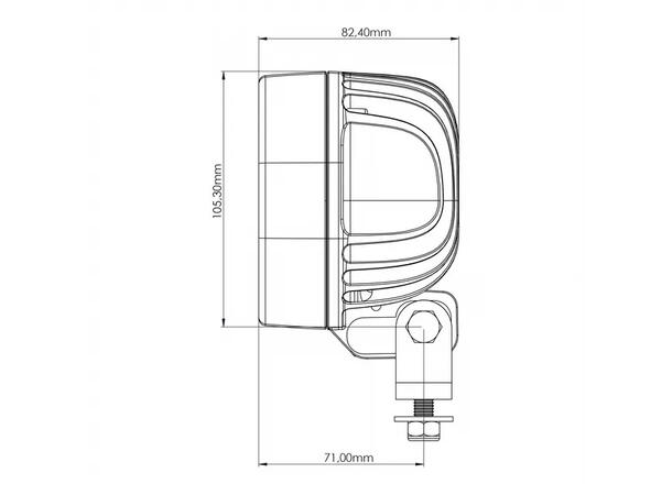 TYRI BLUEBEAM 1010 Spesiallampe for jordbrukssprøyter 