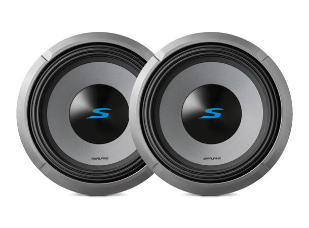 Twin Deal Alpine S2-W12D2 - subwoofer 2stk 12" 2ohm DVC 