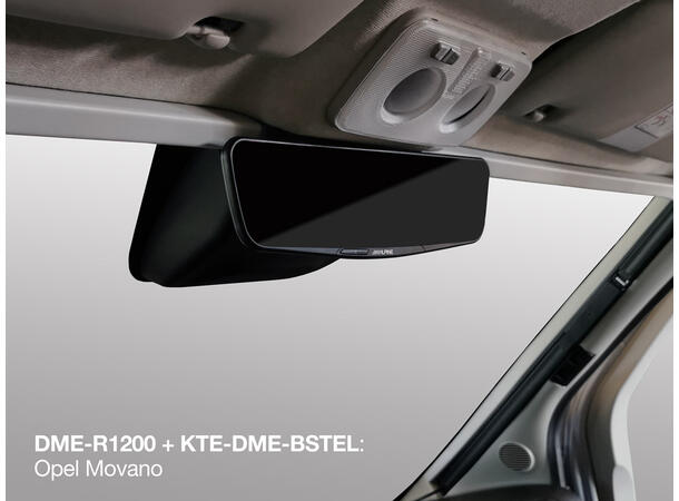 Alpine KTE-DME-BSTEL - speilfeste for DME-R1200 Ducato Boxer Jumper Movan 