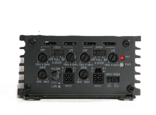 Audio Systeme M-600.4MD24 - forsterker 24volt 4x85Watt, 2x300 Watt 