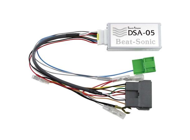 Beat-Sonic PREMIUM Aktiv adapter Mitsubishi m/Rockford Fosgate 