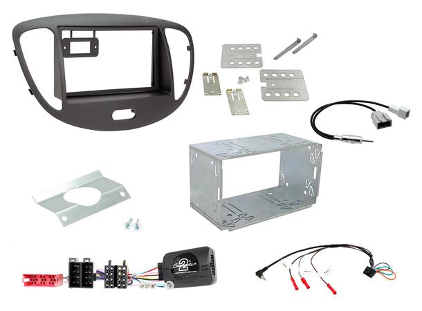 Connects2 Komplett monteringskit 2-DIN Hyundai i10 2008 - 2013 