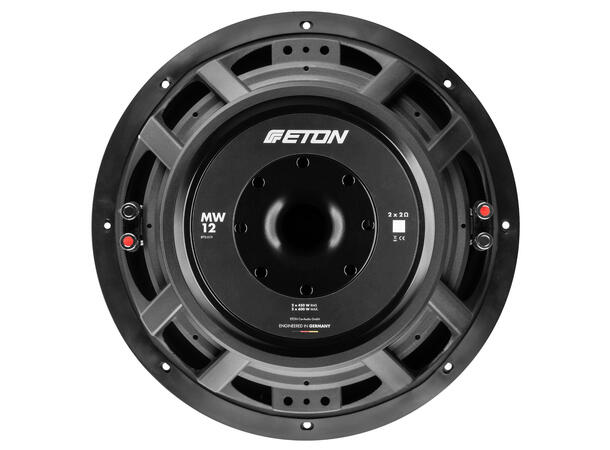 Eton ET-MW12 - 12" bass 12" 2 ohm  DVC, 900 Watt RMS 