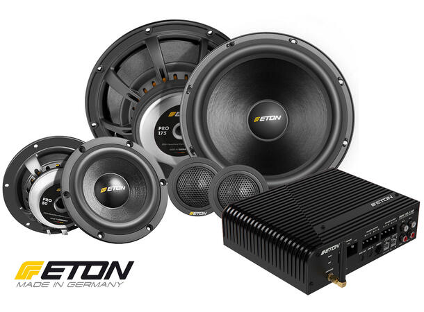 Eton PRO 3-veis system med DSP for 