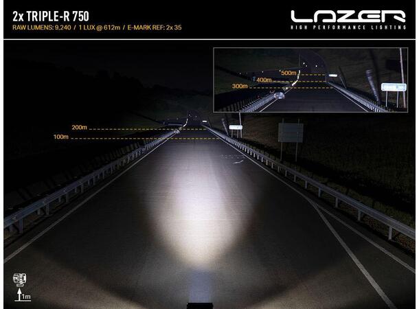 Lazer® Grillkit med Triple-R 750 ELITE Mercedes Sprinter W906 2014-2017 