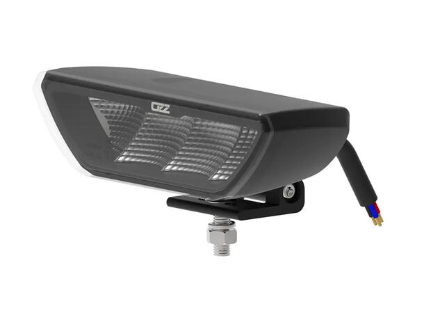OZZ Ryggelys Led m/varsellys AR/R65-godkjent Sort hus 