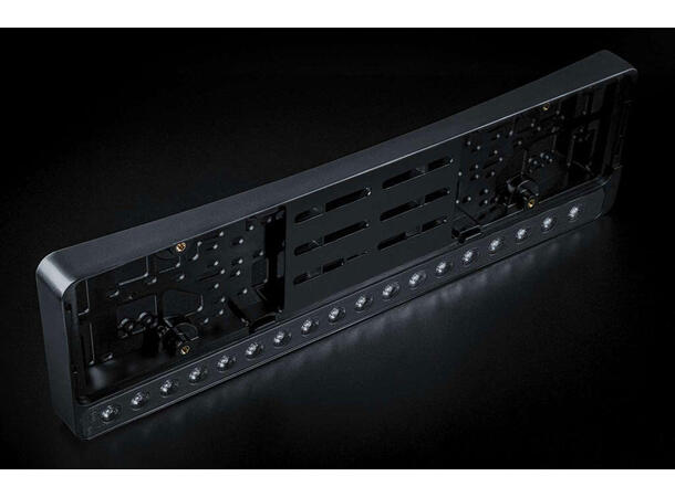 Strands LED-lys integrert i skiltholder Oppgradert Nuuk E-line, 8100 lumen, 20" 