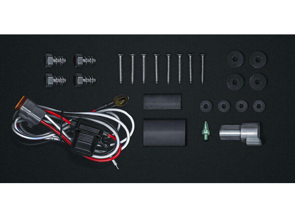 Strands LED-lys integrert i skiltholder Oppgradert Nuuk E-line, 8100 lumen, 20" 