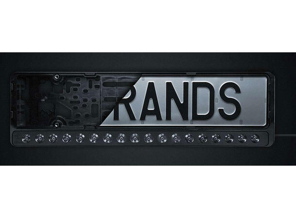 Strands Nuuk E-Line LED-bar i skiltholder | 8100 lumen
