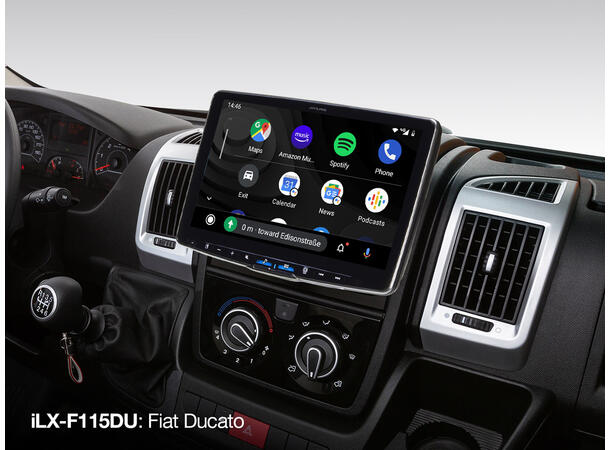 Alpine iLX-F115DU – 11" hovedenhet til Fiat Ducato 3