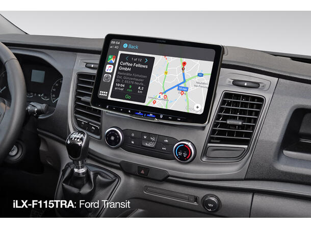 Alpine iLX-F115TRA – 11" hovedenhet Ford Transit Custom 2018?