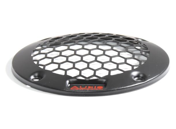 Audio System GI100M, universal 4" grill Solid, sort matt grill, 100 mm 