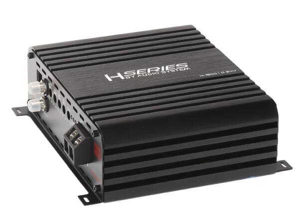 Audio System mono forsterker 1x1500 Watt RMS @ 1 Ohm, 24 Volt 