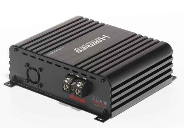 Audio System mono forsterker 1x1500 Watt RMS @ 1 Ohm, 24 Volt 